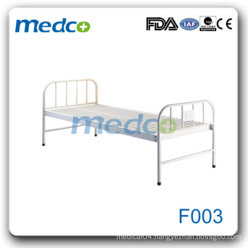 Hospital metal flat bed F003